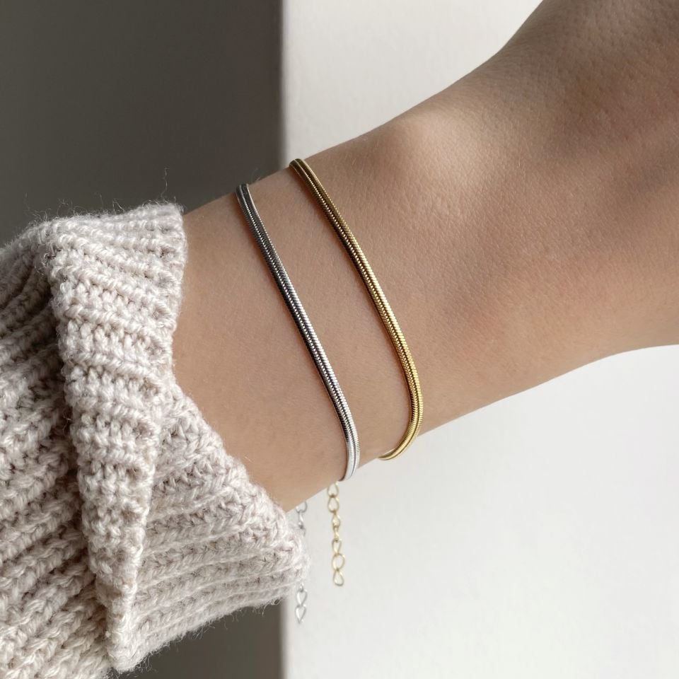 Çift Bilekliği | Çelik