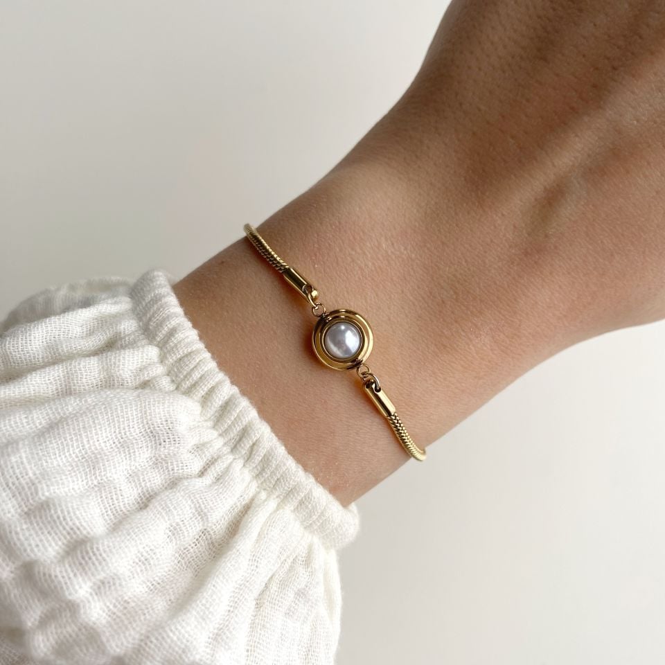 Lia Pearl Gold | Çelik