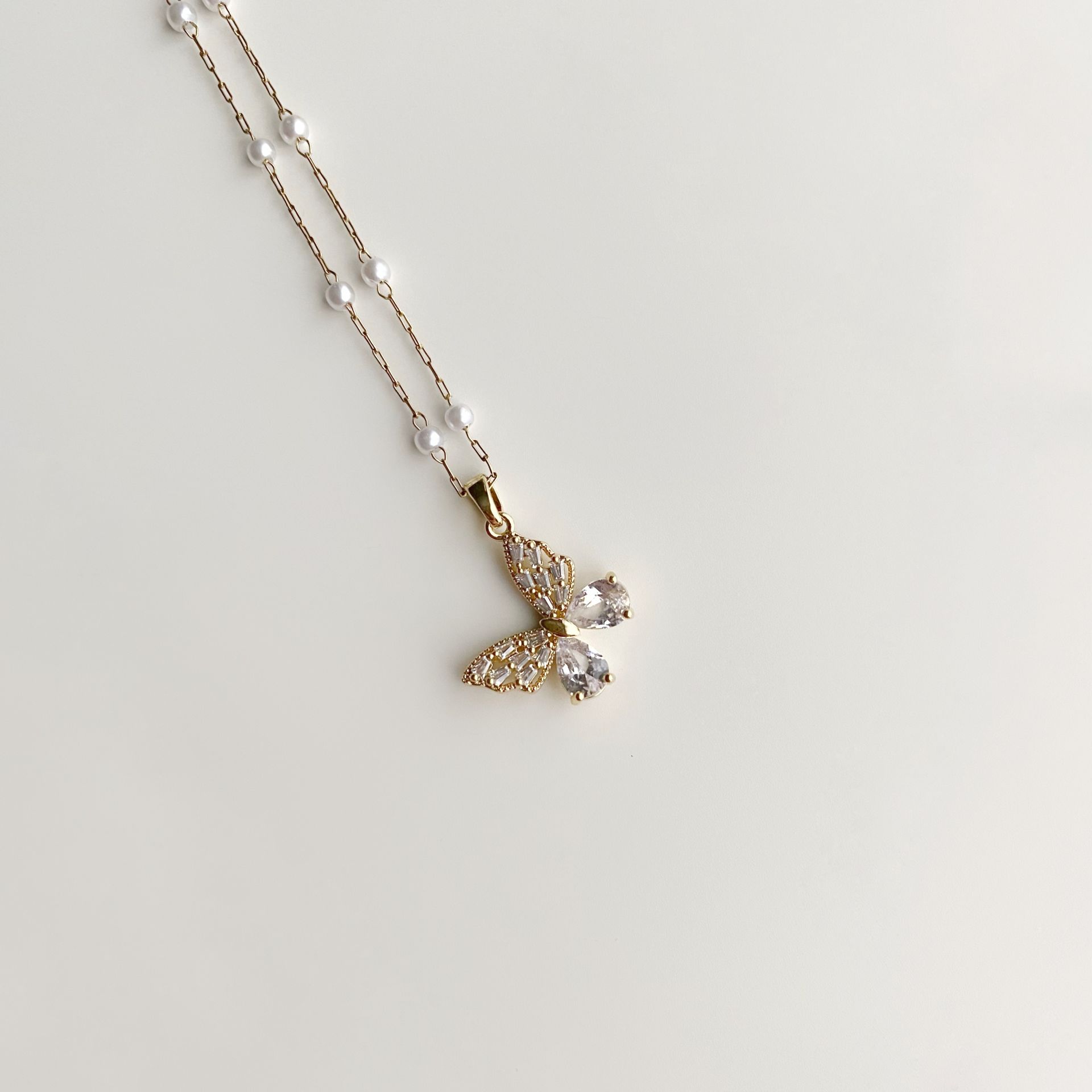 Pearl Butterfly Gold | Çelik