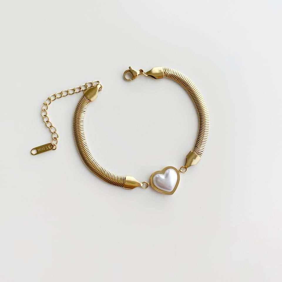 Pearl Heart Gold | Çelik
