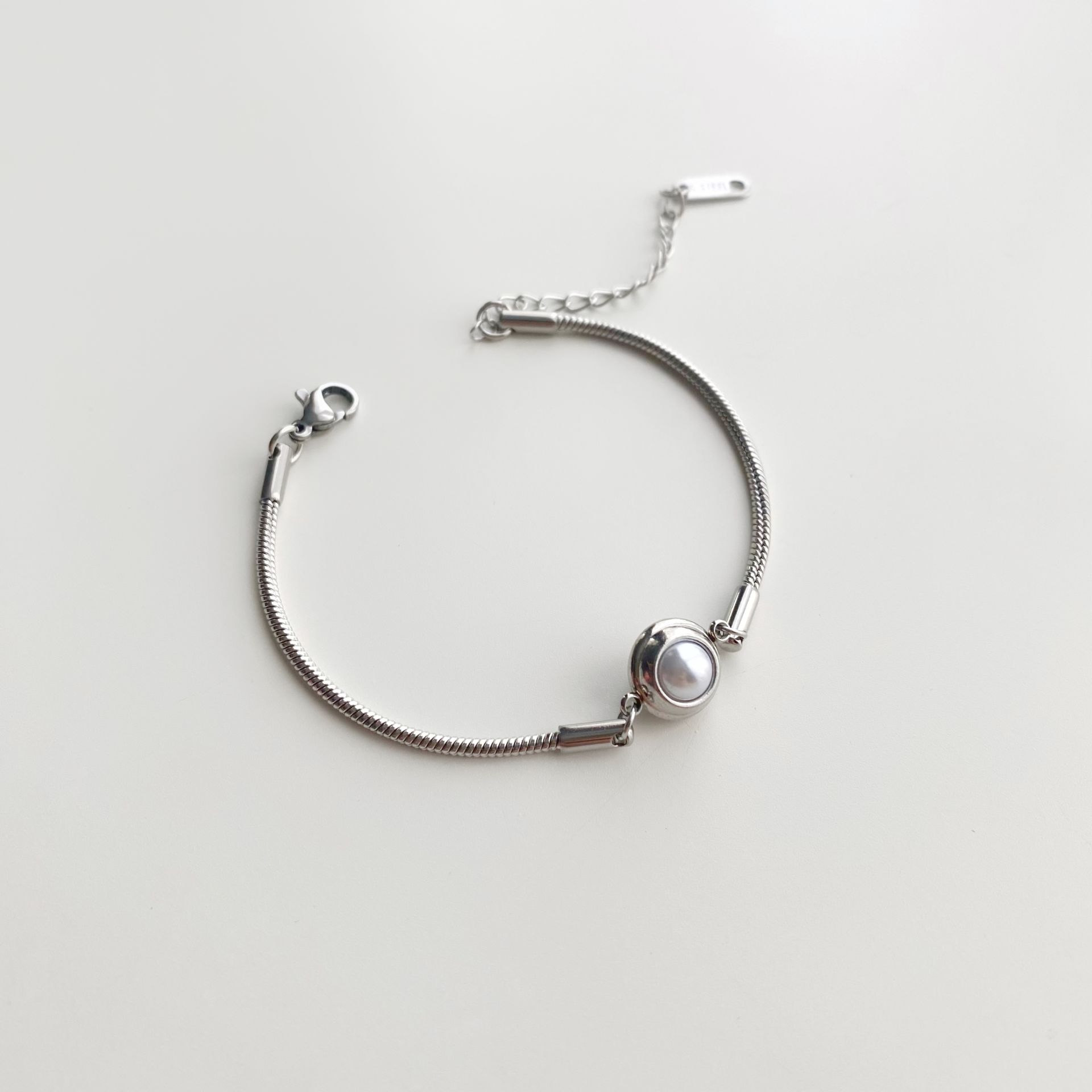 Lia Pearl Silver | Çelik