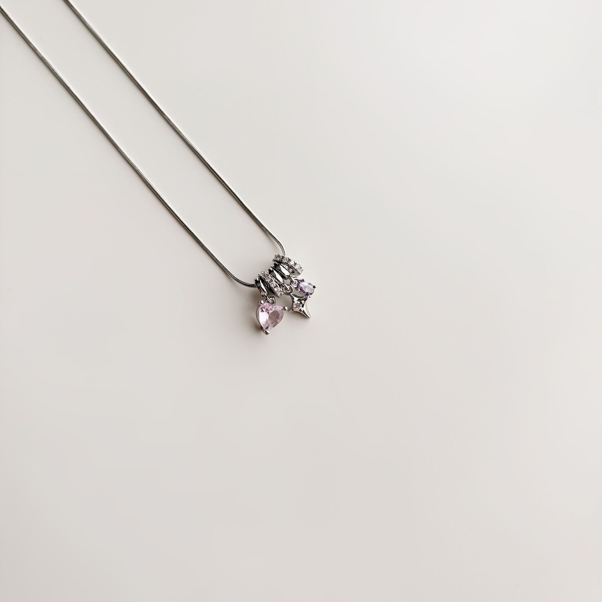 Love Charm Silver | Çelik