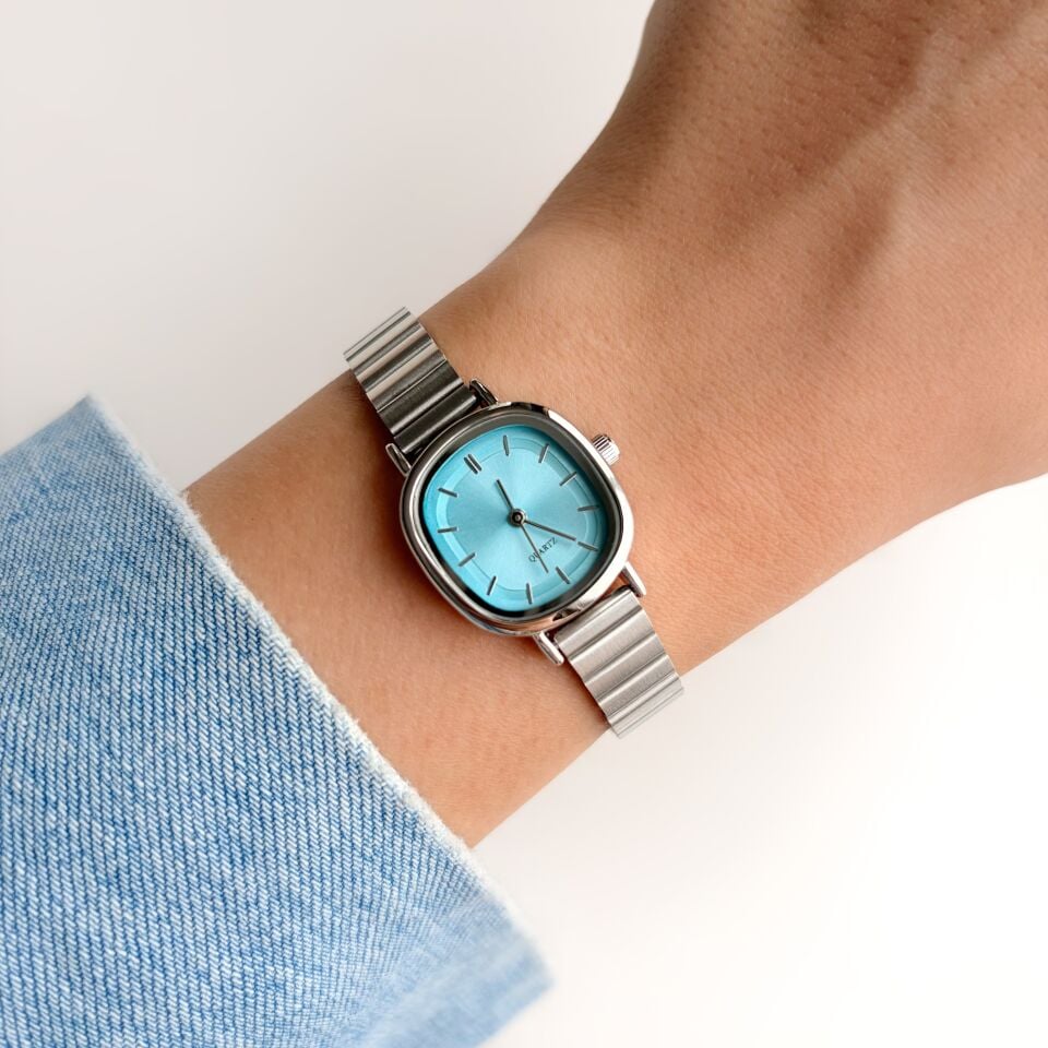 Elaris Blue Silver | Çelik